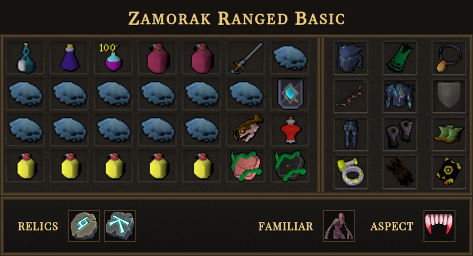 Zamorak Ranged Basic