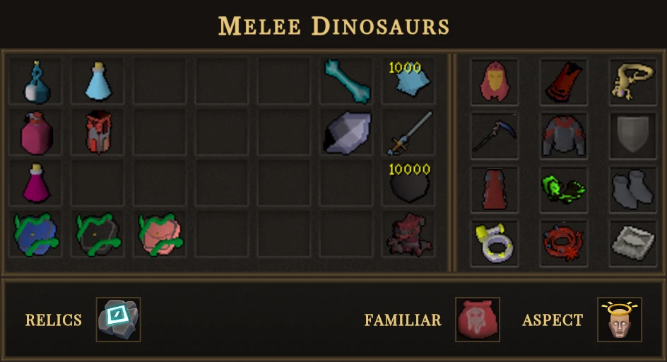 Melee Dinosaurs