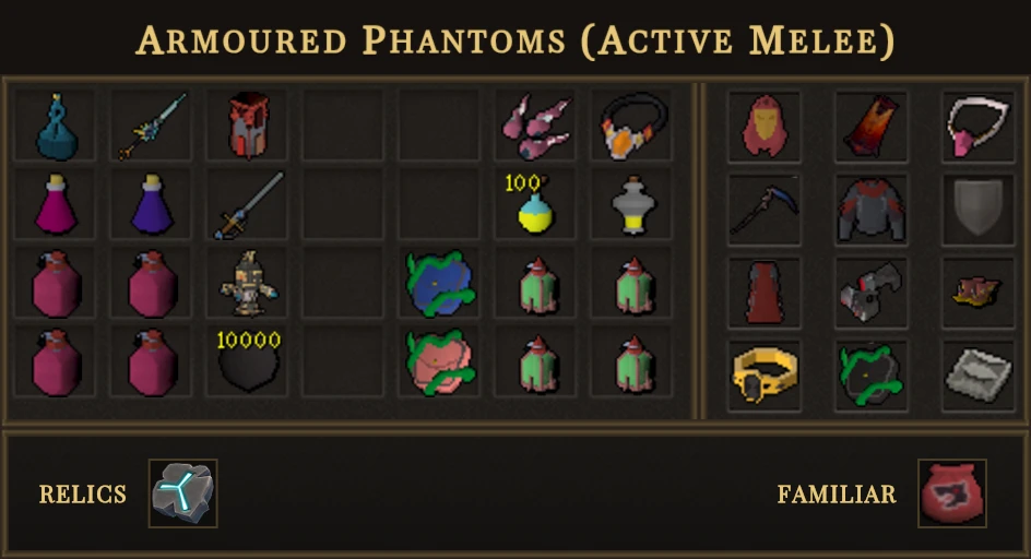 Armoured Phantoms (Active Melee)