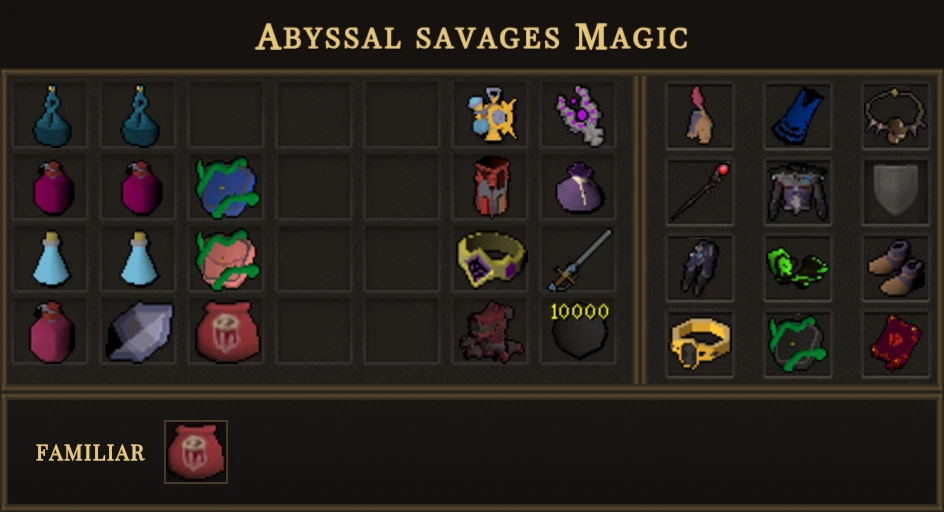 Abyssal savages Magic