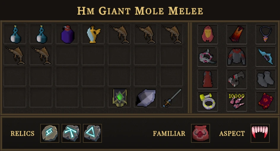 Hm Giant Mole Melee