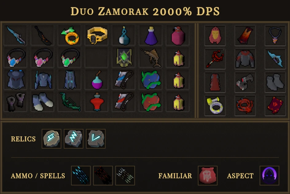 Duo Zamorak 2000% DPS