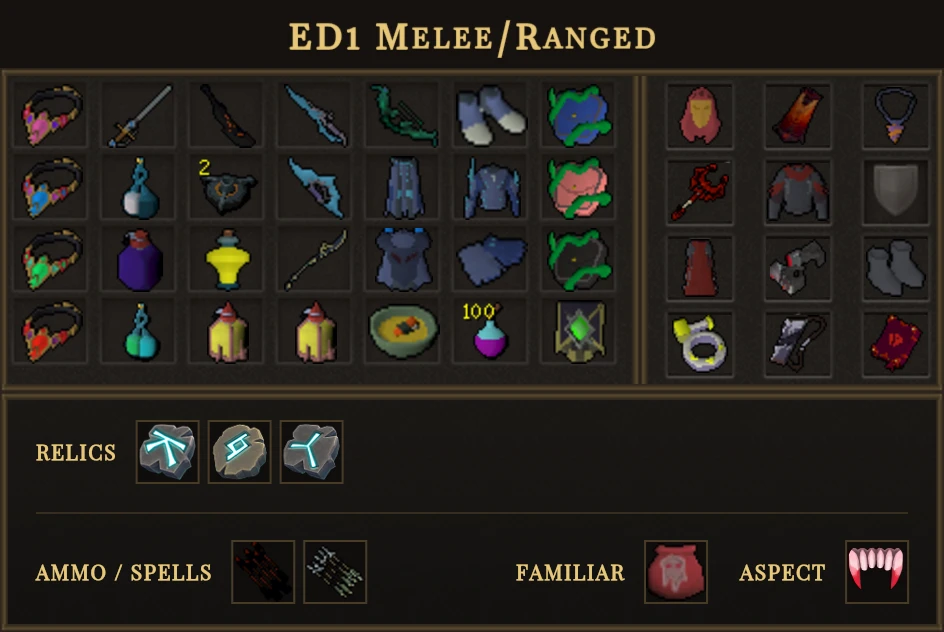 ED1 Melee/Ranged