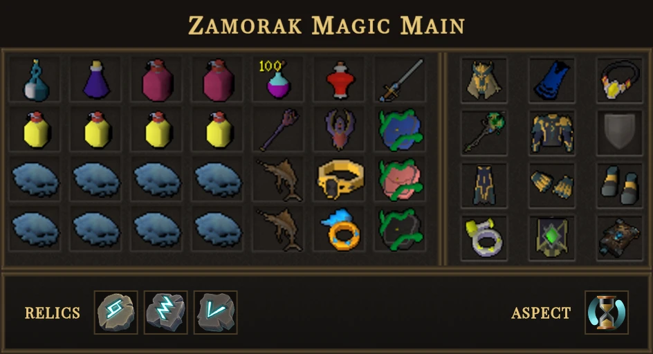 Zamorak Magic Main