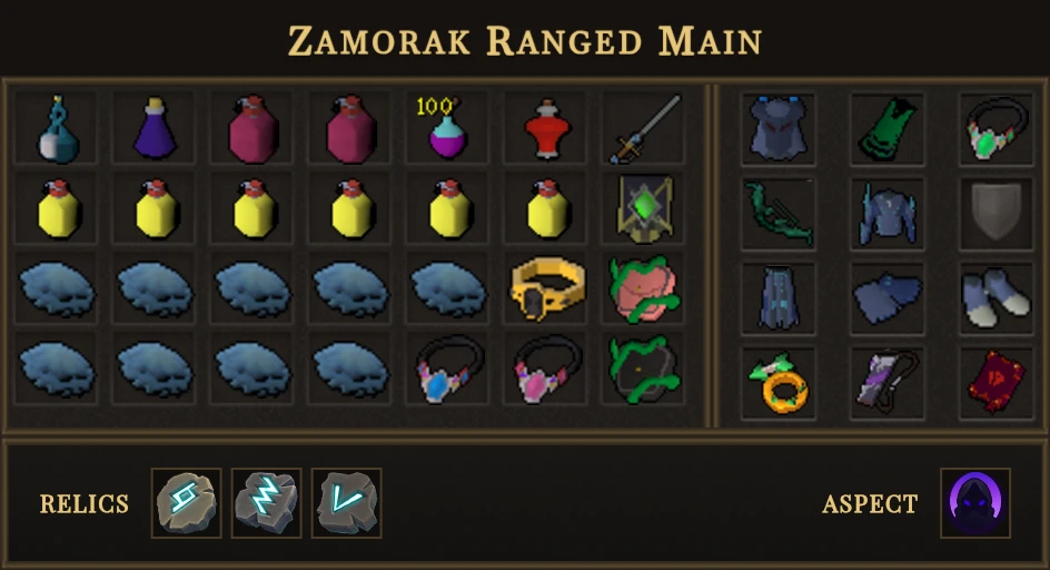 Zamorak Ranged Main