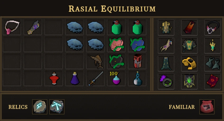 Rasial Equilibrium