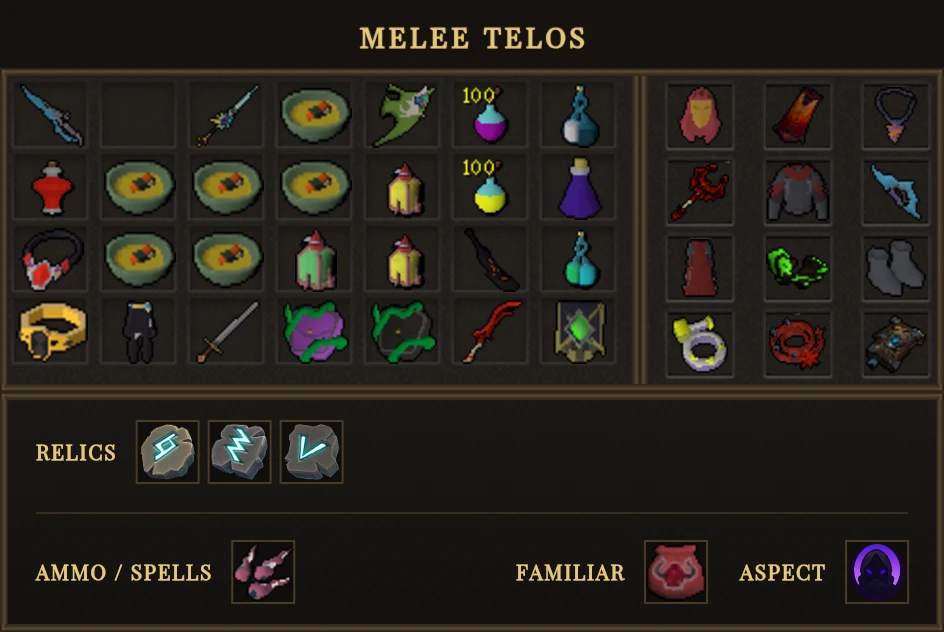 melee telos