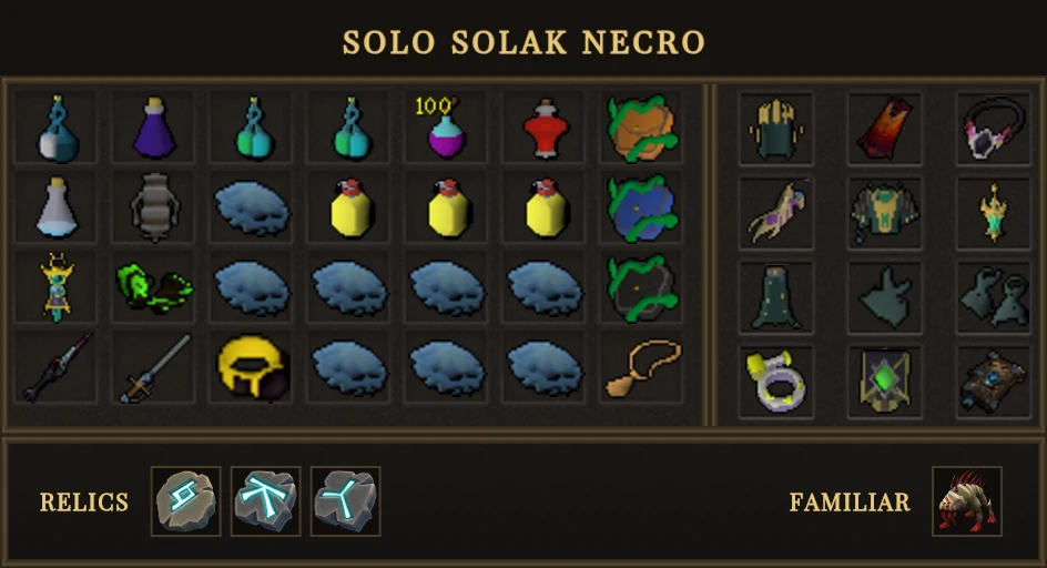 solo solak necro