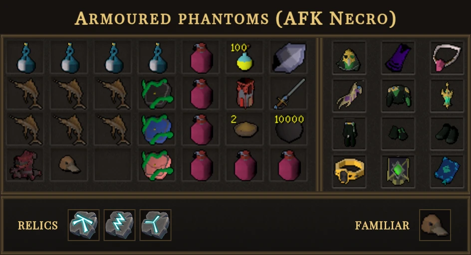Armoured phantoms (AFK Necro)