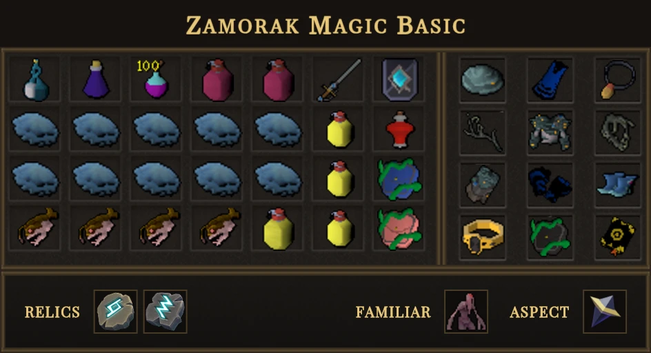 Zamorak Magic Basic