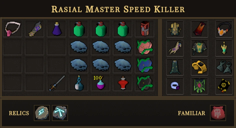 Rasial Master Speed Killer