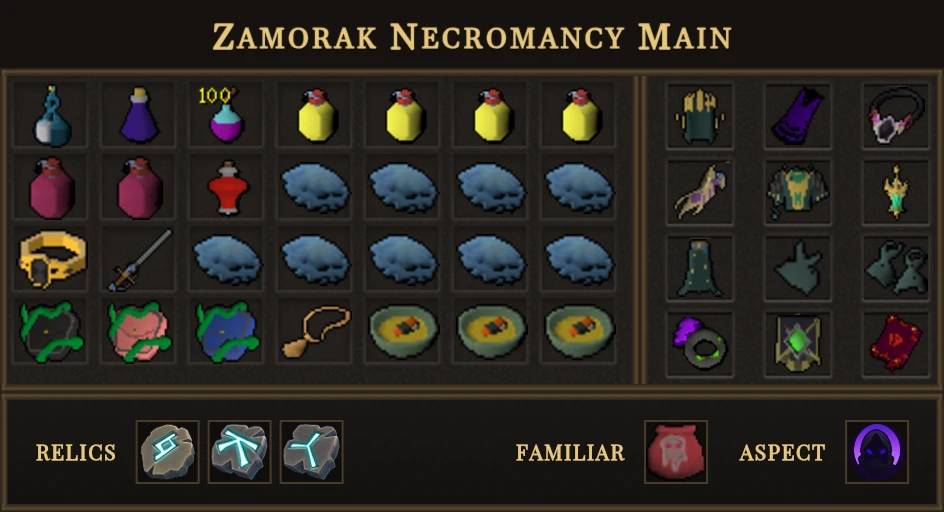 Zamorak Necromancy Main